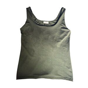 Military green tank, built in bra